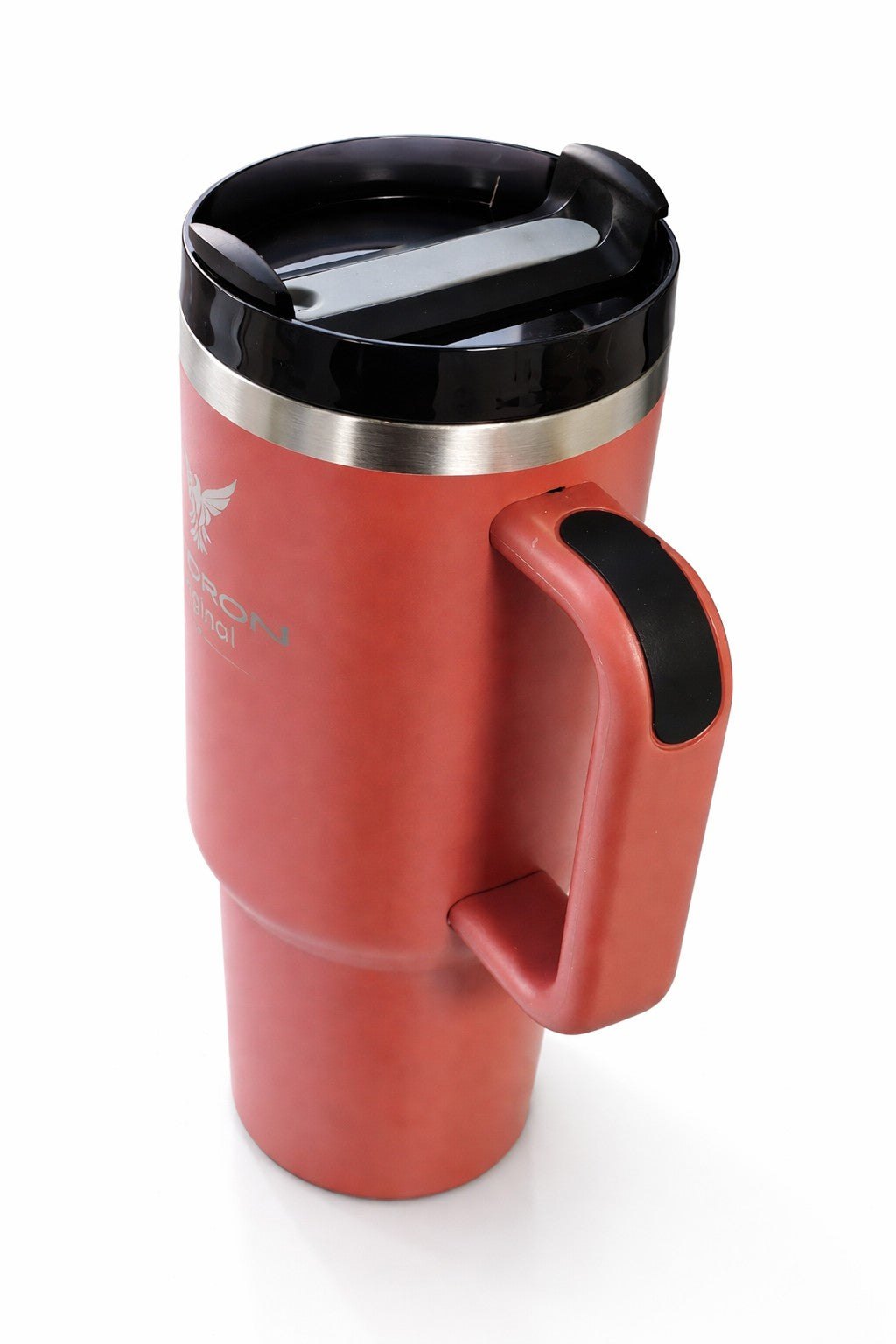 HEIDRON Thermobecher 1,18 L – Edelstahl mit Deckel & Trinkhalm